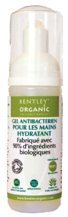 Une mousse Antibactérienne bio pour les mains Sans Acool 