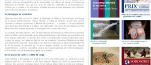 La Fondation Chirac lance son blog