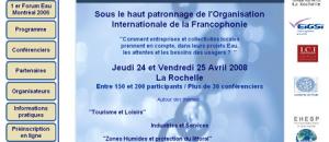 Colloque international dédié à l'eau et la santé 