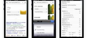 Google : Lancement d'une nouvelle base de données nutritionnelle