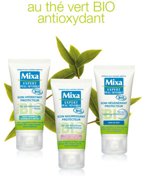 Mixa Bio au thé vert BIO antioxydant