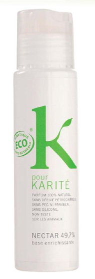 K pour Karité, l'innovation bio pour les cheveux