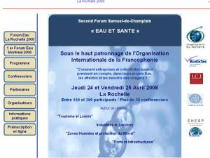  alt="Colloque international dédié à l'eau et la santé"