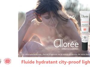  alt="Nouveauté Alorée : la peau reprend vie avec le Fluide hydratant City-Proof Light !"