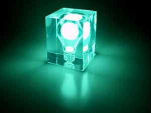  alt="La brique phosphorescente Glowbrick"