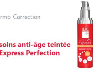  alt="Laissez-vous séduire par la crème de soins anti-âge teintée "Regen Express Perfection""