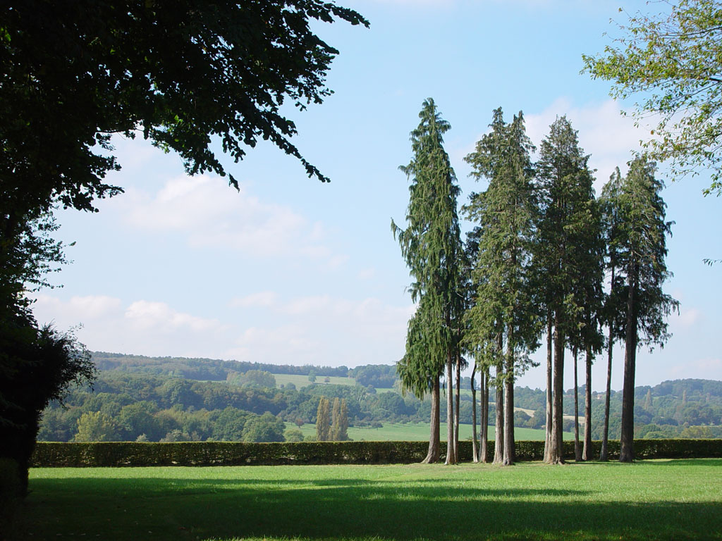 Parc du Château de « Lorière » La Rouge